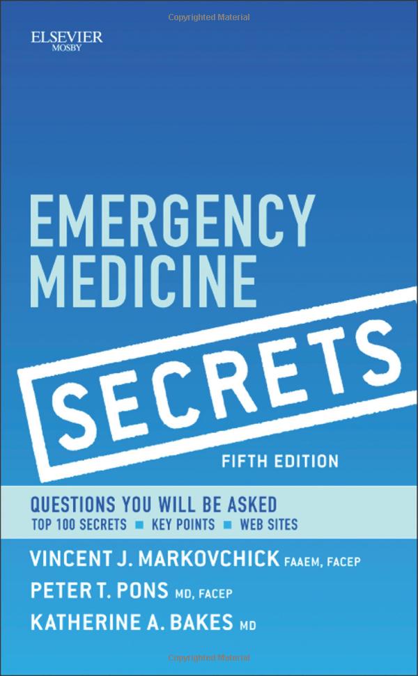 Emergency Medicine Secrets (Fifth Edition) 03230710