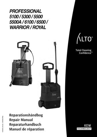 KEW-Alto nettoyeur haute pression Professionnal  5100/5300/5500/5500A/6100/6500/Warrior/Royal