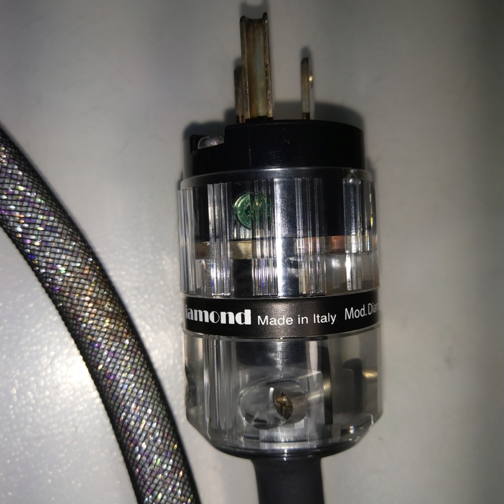 HI Diamond D2 power cord 1.5m us plug  Img_2015