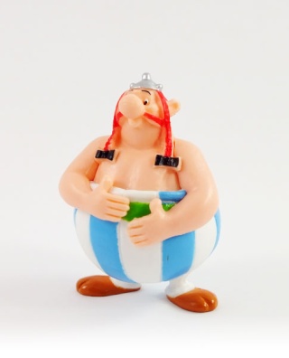 Figurines des personnages d'Astérix à collectionner dans les magasins du groupe Eurospar en Italie (13 mai au 16 juin) 01110