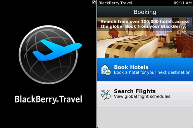 RIM introduces BlackBerry Travel, native travel app for BlackBerry smartphones Blackb13