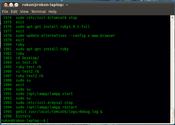 simple hack : linux terminal  Hack10