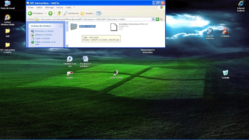 TUTORIAL pour installation OPEL VAUXHALL EPC 4.0 ! Decomp10