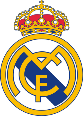 L'eft et l'emblème du club Real_m10
