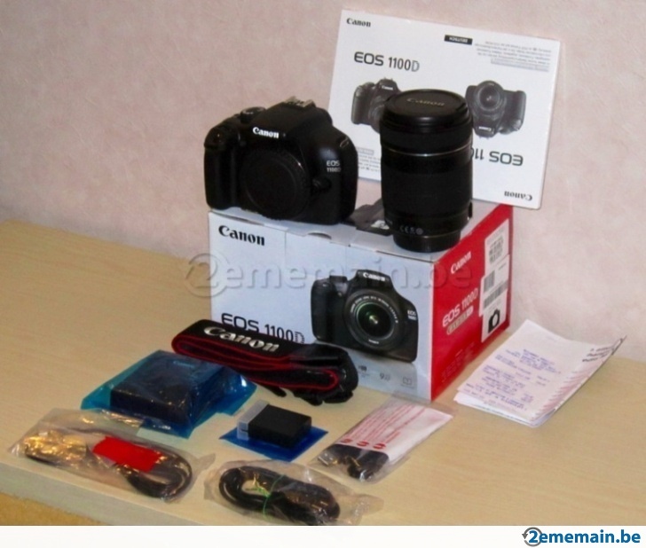Canon 1100D + 18-135 EFS IS neuf + garantie + facture 15377410