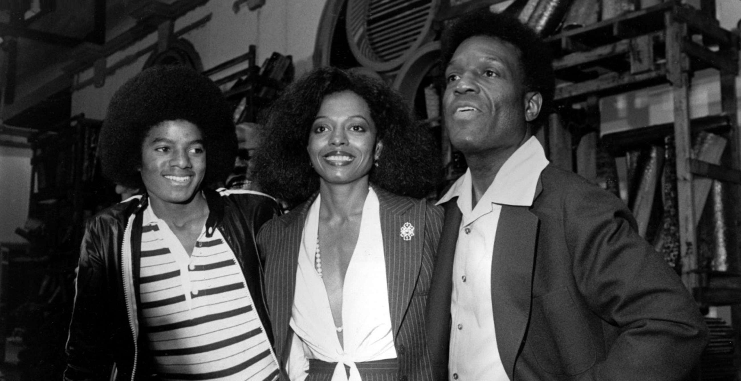 DIVULGAÇÃO - The Wiz - Michael Jackson and his The Wiz, Co-Also starring Diana Ross and Russell Nipsy attend a Press Conference for the premiere of the film. Michae38