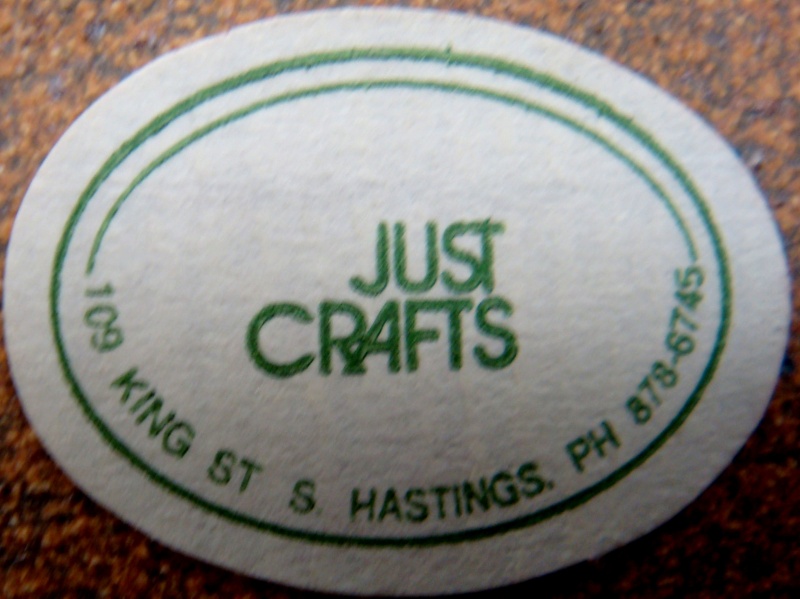 A Just Crafts coffee set - unknown potter stamp Dsc05534