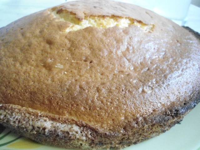 Gâteau au yaourt et aux pépites de chocolat Dsc04534