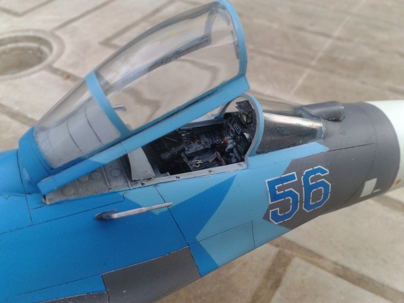 Su-27 Flanker B Ukrainian Air Force Eduard 1/48e  2013-073