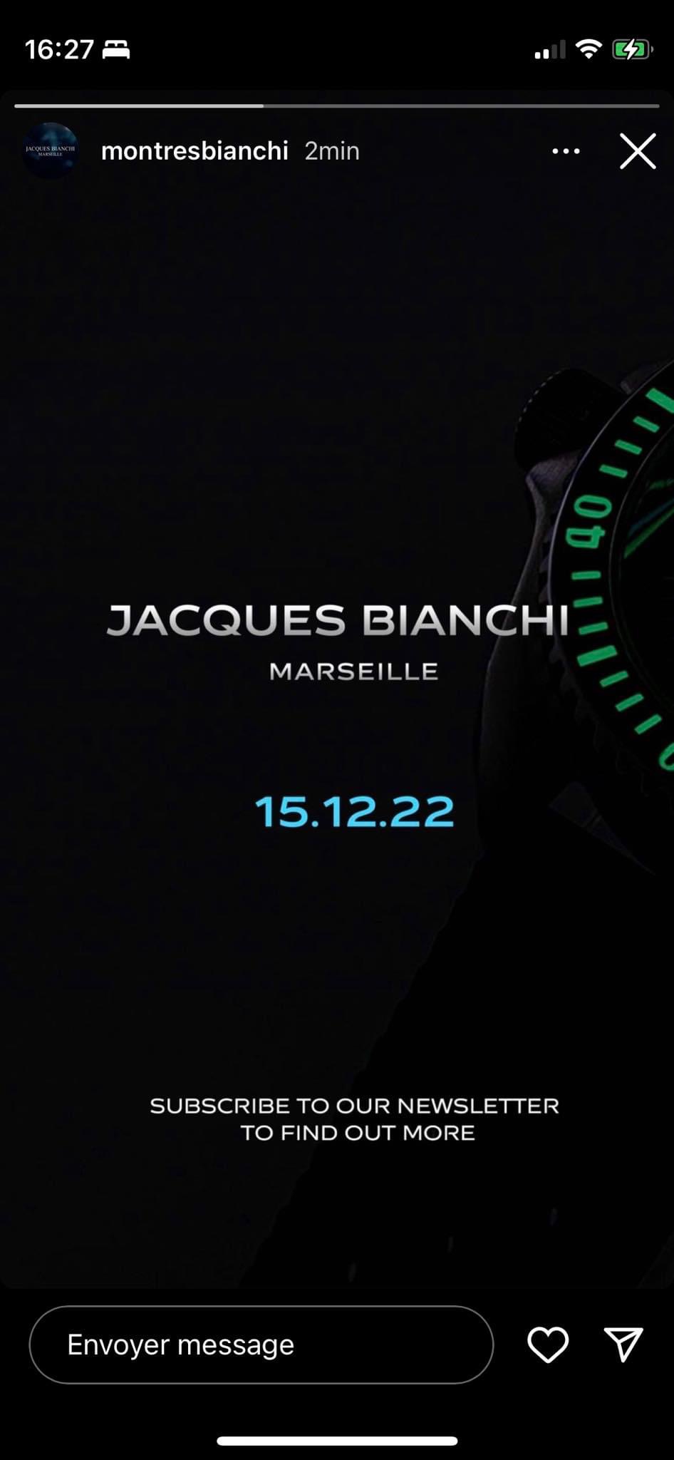 Le Club des heureux propriétaires de montres JACQUES BIANCHI  - Page 13 6140d310