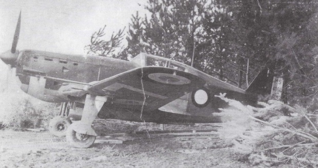 Morane Saulnier MS 406 n°449 - Cne Patureau Mirand - Aire de dispersement 449-ph10