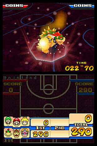 Mario Slam Basketball Mh33ds11