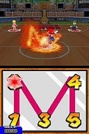 Mario Slam Basketball Mh33ds14