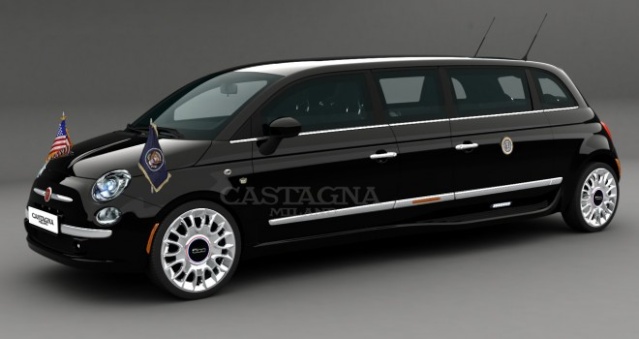Nouvelle FIAT 500 limousine Castag11