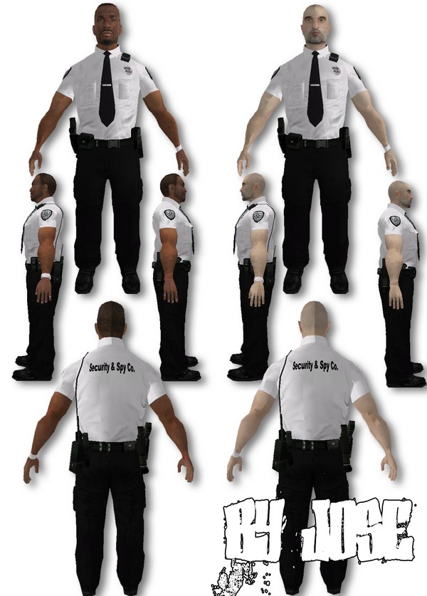 [REL] SkinPacks : Gardiens de Prison,  Agent de sécurité, FBI Screen10