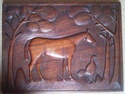 Decorative carved Wall Plaque 131