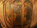 Oriental/Asian Wooden and Weaved Decorative Lidded Pot? 212