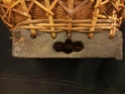 Oriental/Asian Wooden and Weaved Decorative Lidded Pot? 312