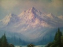Landscape oil painting by W E Chapman? 427