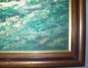 Landscape oil painting by W E Chapman? 716