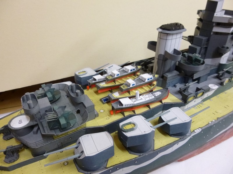 HMS RODNEY Fly Model  1:200 Fertig - Seite 8 P1000646