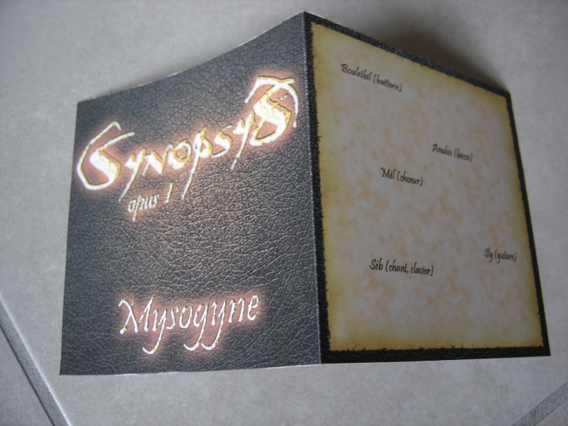Synopsys - Mysogyne! La pochette de notre 1er album Dsc00012