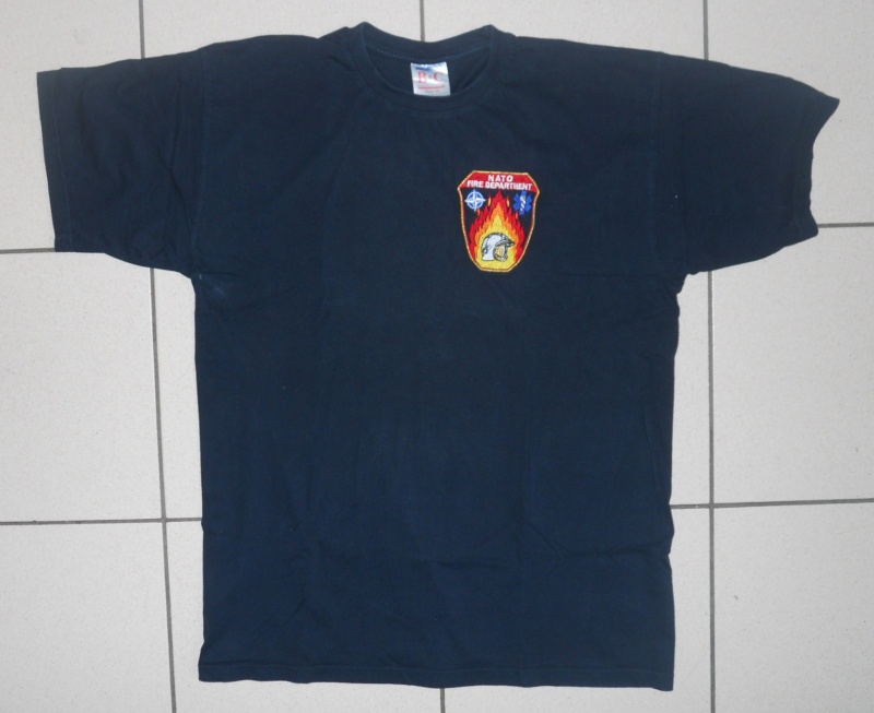 Ecusson et T-Shirt NATO Fire Departement - VENDU Dscn2815