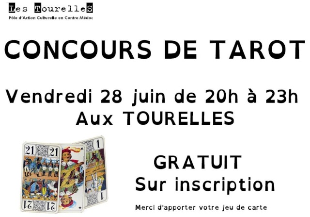 Concours de Tarot le 28 Juin a Pauillac 29625510