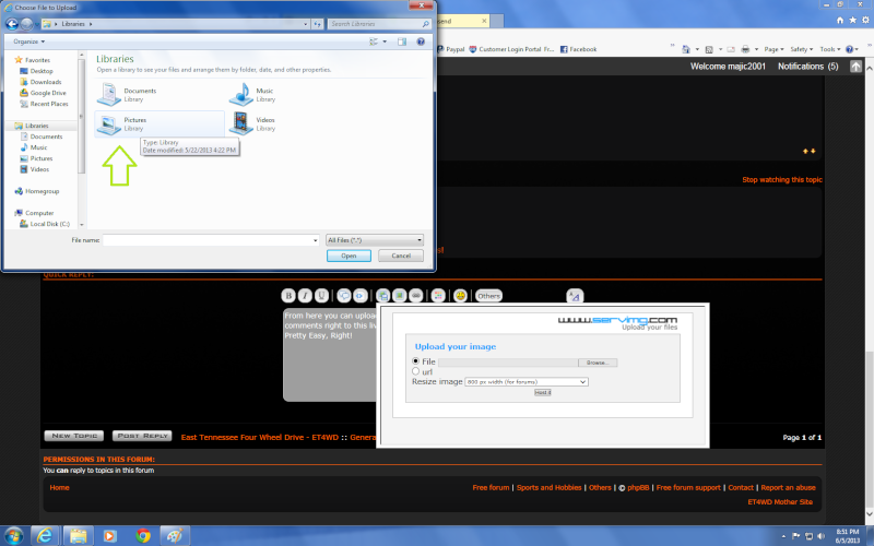 Uploading and posting Images from your computer to the Forum Hard_d10