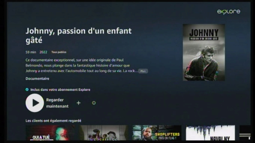 Johnny passion d'un enfant gaté H10