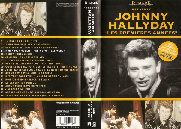 Johnny Hallyday - Inédits et Documents TV - DVD Premie10