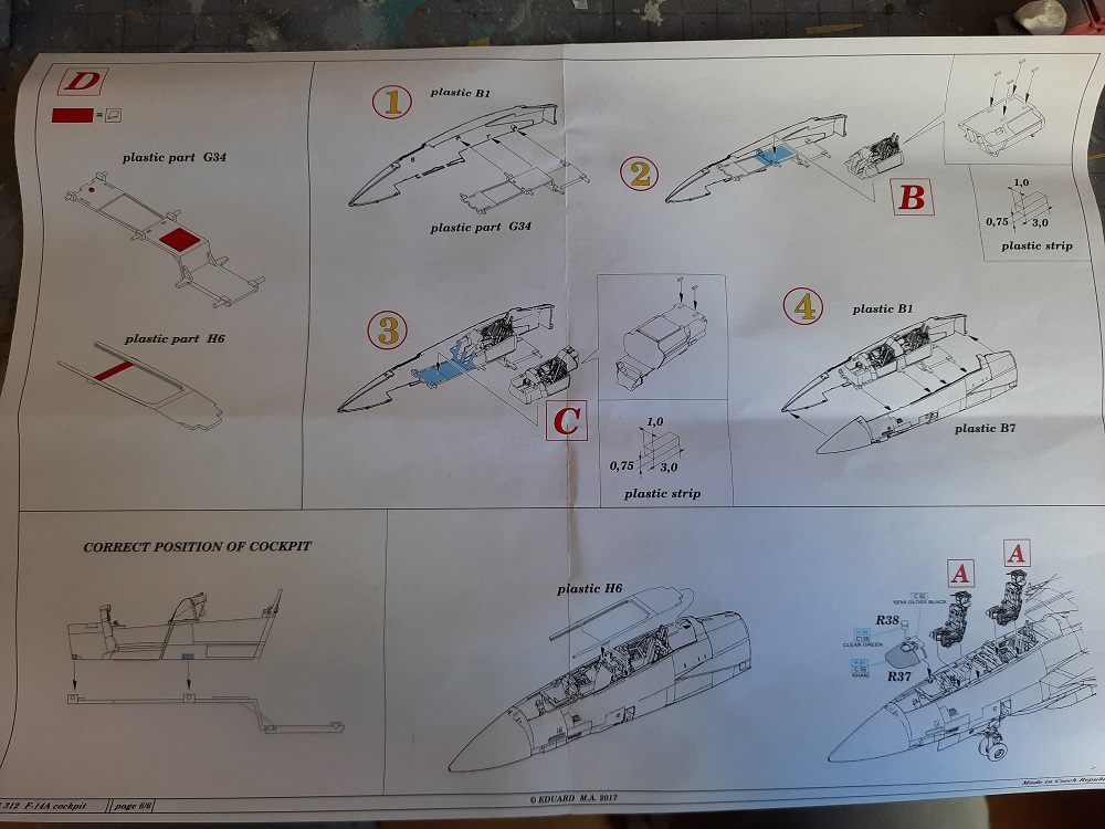 [AMK et TAMIYA] 1/48 - Grumman F-14D Super Tomcat - Page 2 20220233