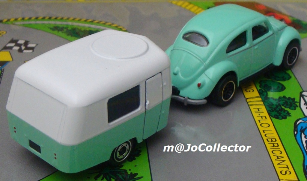 N°R13A VOLKSWAGEN COCCINELLE OVALE ET SA CARAVANE ERIBA PUCK  R13a_t11