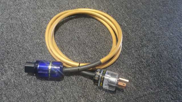 Isotek EVO3 ELITE Power Cable 2m with Furutech F1-11M (Cu) US Plug (Used) 126