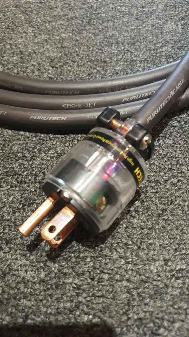 Furutech FP-314Ag Power Cable with Furutech FI-11 Plug (Used) 328