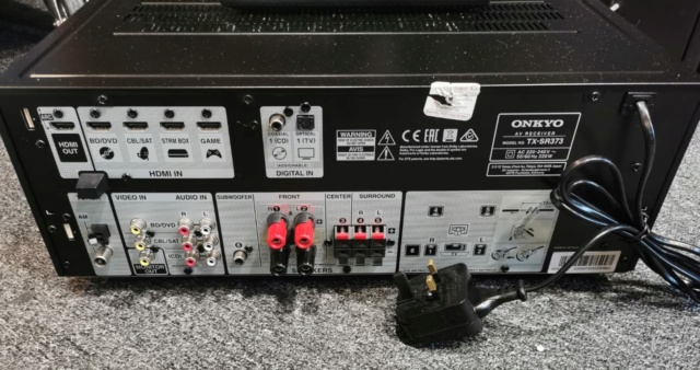 Onkyo TX-SR373 5.2 Channel A/V Receiver (Used) 414