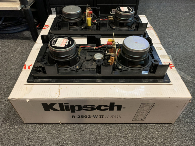 Klipsch R-2502-W II In-Wall Speaker (Used) 612