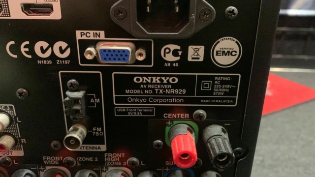 Onkyo TX-NR929 9.2-Channel Network A/V Receiver (Faulty Set)(SOLD) 613