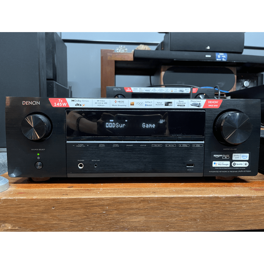 Denon AVR-X1700H - 7.2 Channel AV Receiver