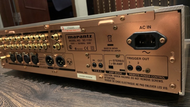 Marantz SC-11S1 Reference Preamp and Marantz SM-11S1 Reference Poweramp (Sold) 911