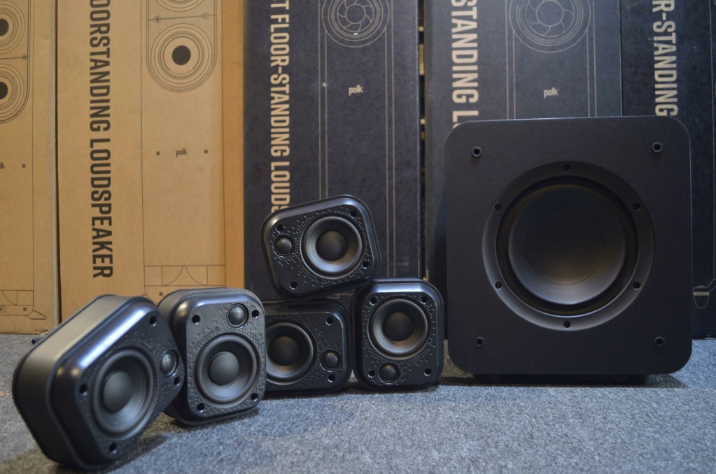 Monitor Audio MASS 5.1 Satellite Speaker Subwoofer (Used) Dsc_2113