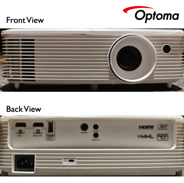 Optoma HD27 Full HD 3D Home Theatre Projector (SOLD) Hd27_210