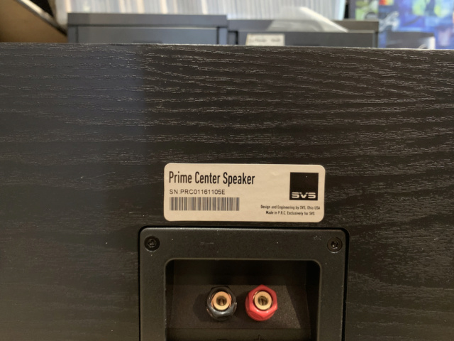 SVS Prime Center Speaker (Used) Img_0219