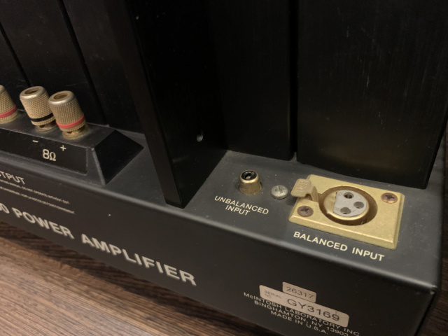 McIntosh MC100 Mono Block Power Amplifier (Used) Img_0616