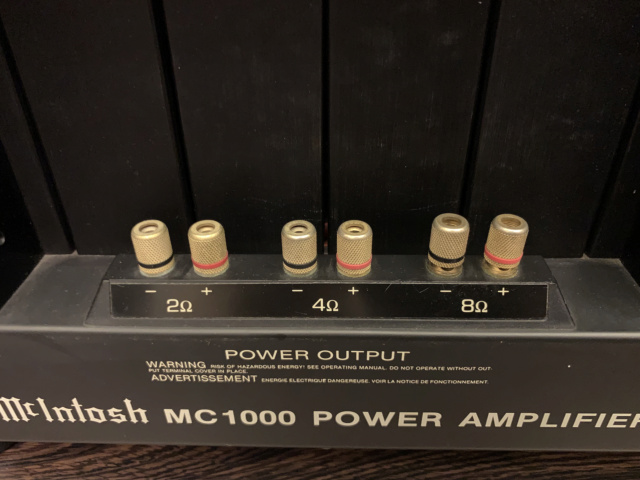 McIntosh MC100 Mono Block Power Amplifier (Used) Img_0618