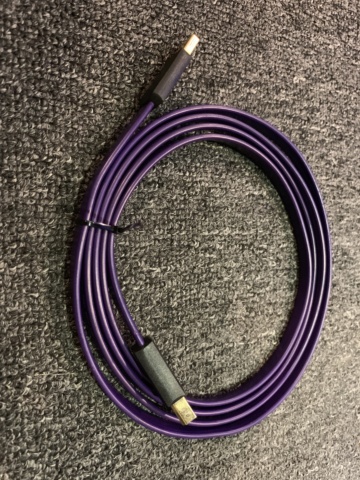 Wireworld Ultraviolet USB Type A to Type B Cable (1.5m) (used)SOLD Img_0715