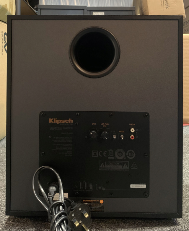 Klipsch R-120SW 12"inch Active Subwoofer (Used) Img_1114