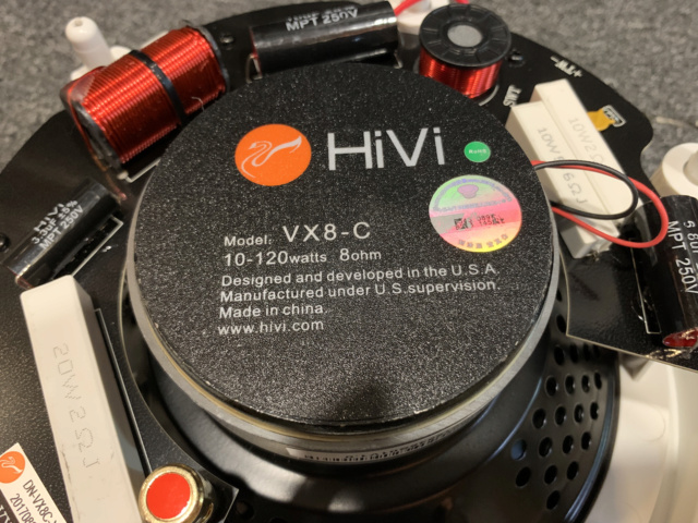Hivi VX8-C 8"Inch In -Ceiling Speaker Pair (Used) Img_1335