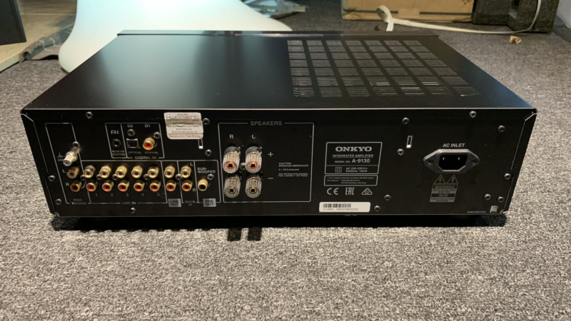 Onkyo A-9130 Integrated Stereo Amplifier (Used)  Img_1515
