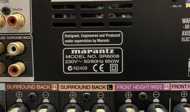 Marantz SR6008 AV Receiver (Sold) *Analog RCA input Only!!! Img_2027